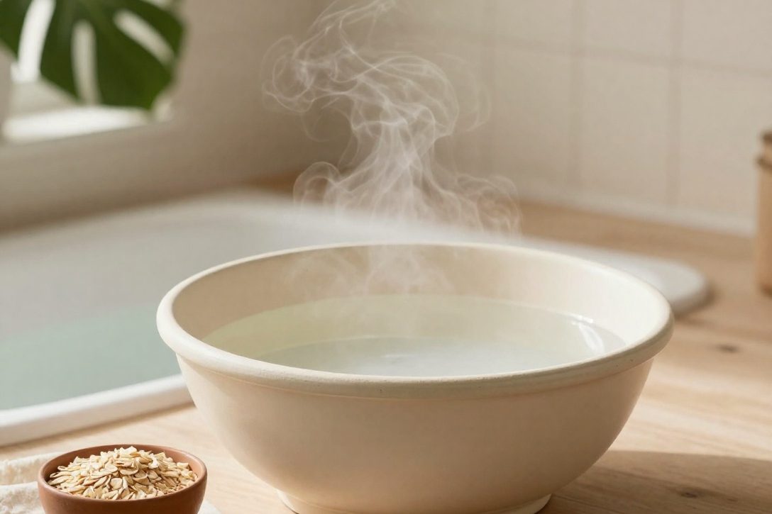 Baño de avena para el picor